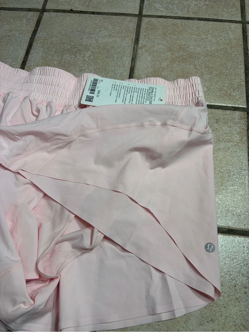 NWT Lululemon Shake It Out High-Rise Running Short 2.5